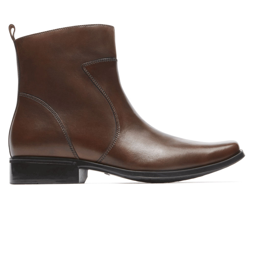 Rockport Mens Boots Brown - High Trend Toloni - UK 620-FUPVBL